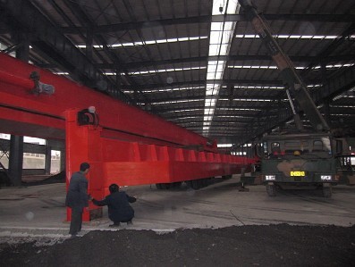 四川华西能源行车安装